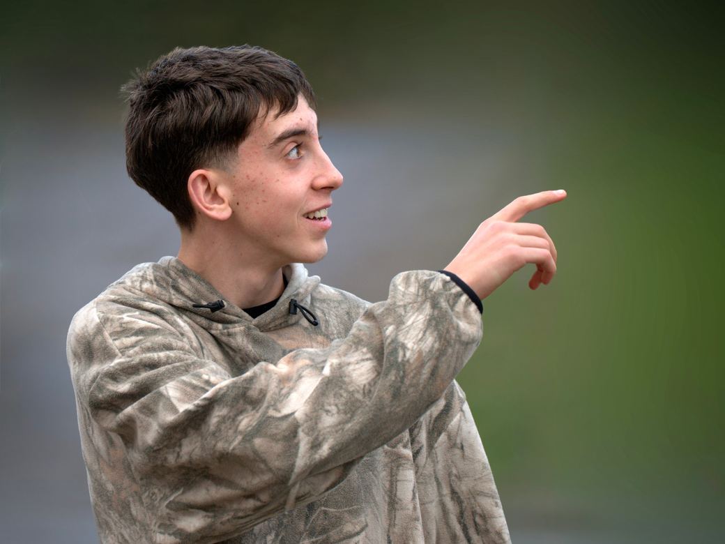 Filippo Zanobi sul campo